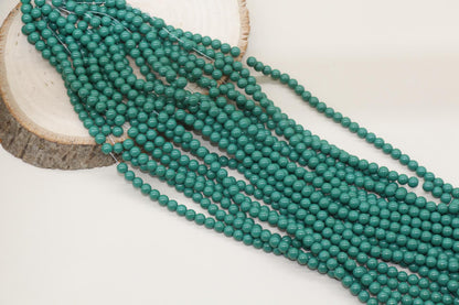 6mm multicolor round glass beads, glass beads for jewelry making image 7