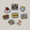 Teach silicone focal beads for pens and keychains