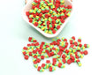 10mm watermelon popsicle polymer clay beads, fruit clay charms for bracelets