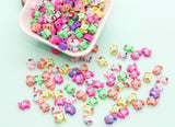 Elephant Polymer Clay Beads, Colorful Animal Jewelry Charms, Cute DIY Beading Supplies for Bracelets Necklaces #922