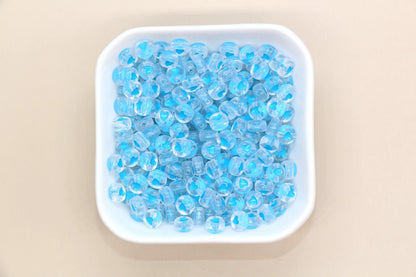 7mm Translucent Acrylic Heart Beads, Round Heart Beads for Jewelry Making, DIY Bracelets, Necklaces, Craft Supplies