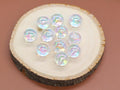 14mm Clear AB Acrylic Gumball Beads