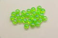 12mm Green AB Acrylic Gumball Beads