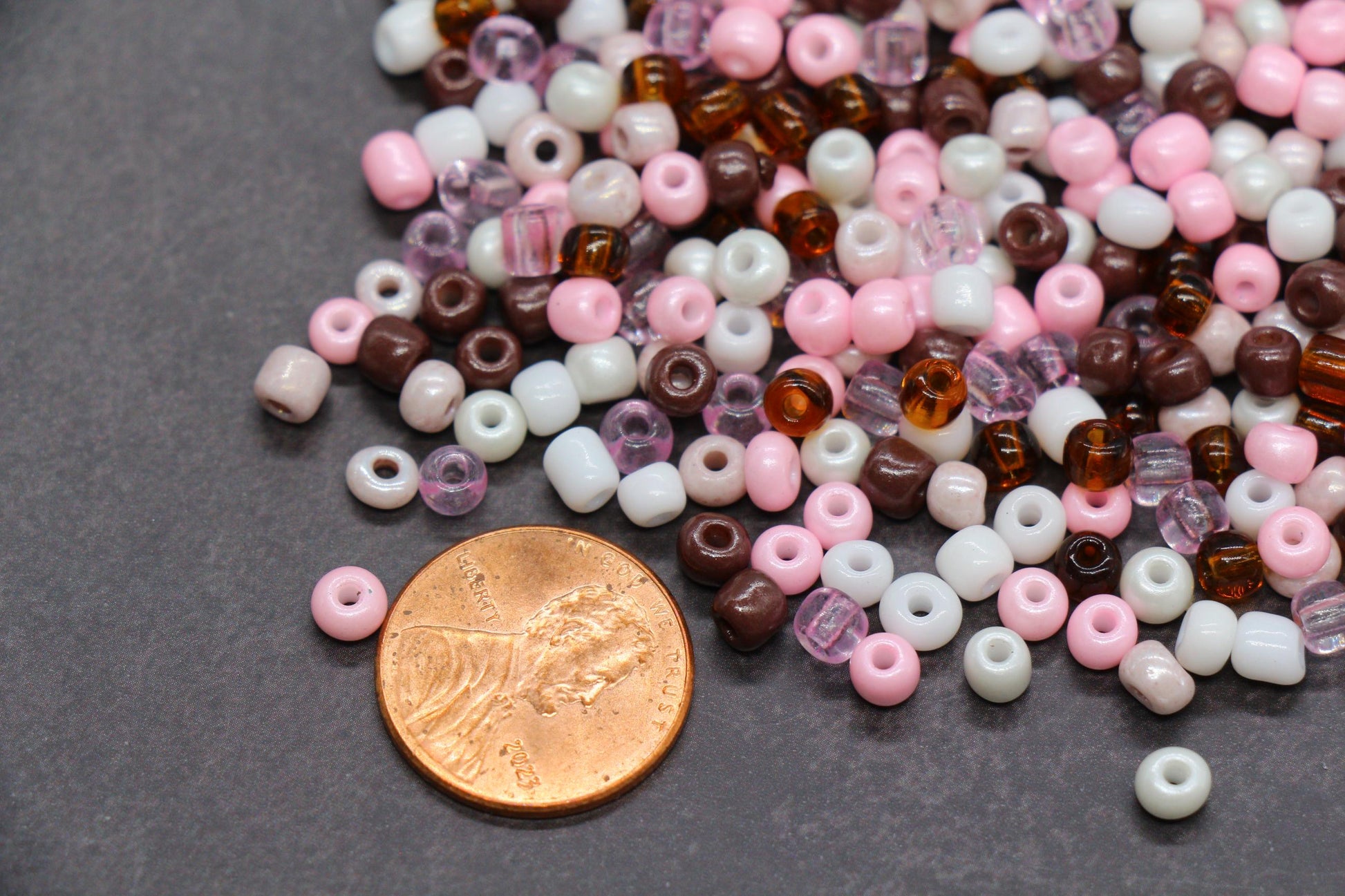 Mix Glass Seed Beads, Size 4mm 6/0 Glass Seed Beads, Mix Seed Beads, Rocailles Beads, Bracelet Beads #3668