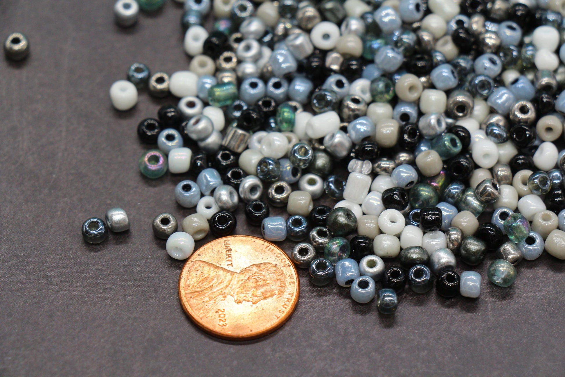 Mix Glass Seed Beads, Size 4mm 6/0 Glass Seed Beads, Mix Seed Beads, Rocailles Beads, Bracelet Beads #3673