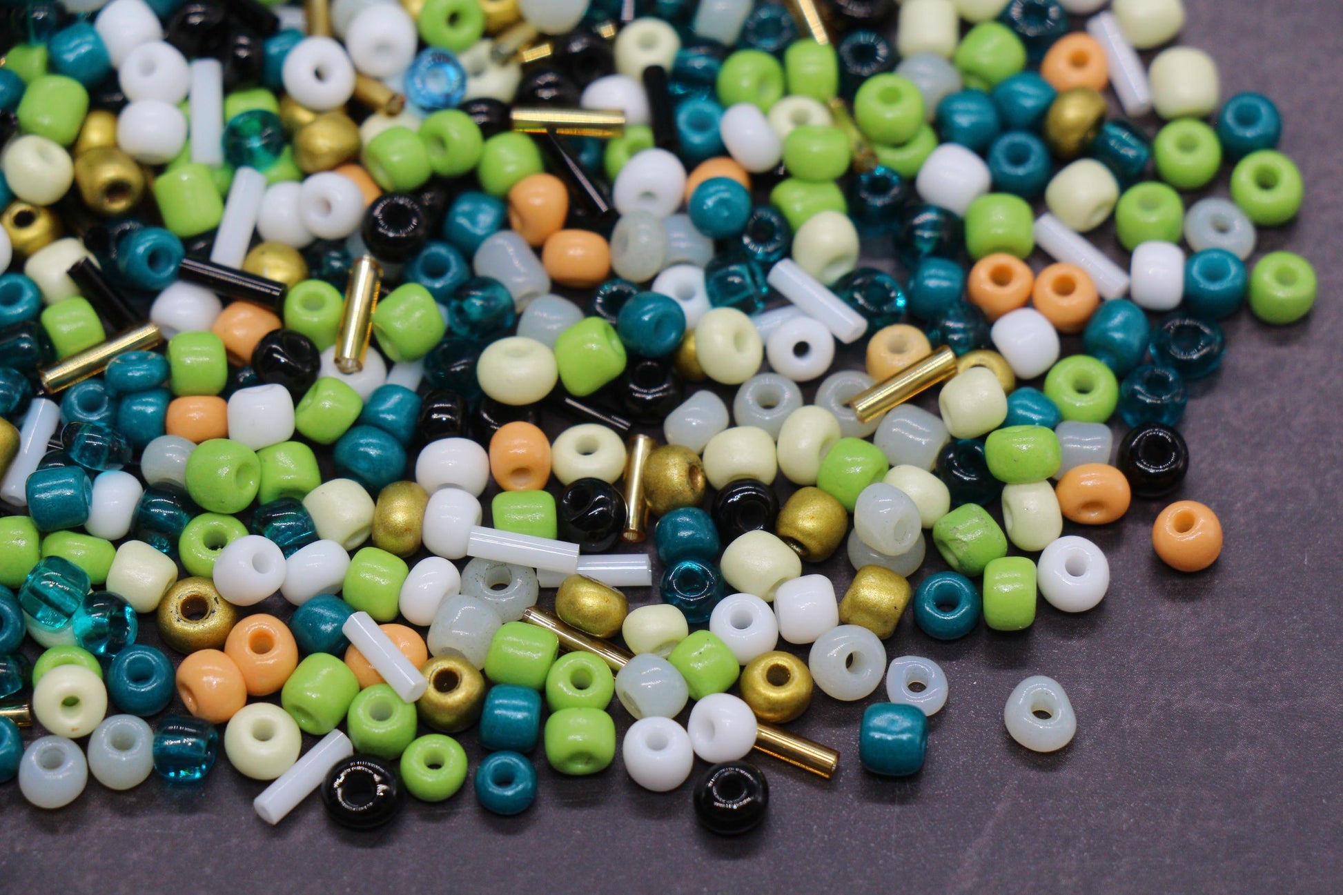 Mix Glass Seed Beads, Size 4mm 6/0 Glass Seed Beads, Mix Seed Beads, Rocailles Beads, Bracelet Beads #3693
