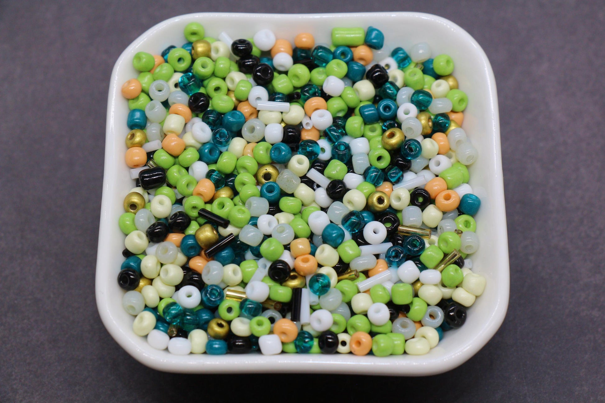 Mix Glass Seed Beads, Size 4mm 6/0 Glass Seed Beads, Mix Seed Beads, Rocailles Beads, Bracelet Beads #3693