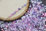 Mix Glass Seed Beads, Size 4mm 6/0 Glass Seed Beads, Mix Seed Beads, Rocailles Beads, Bracelet Beads #3695