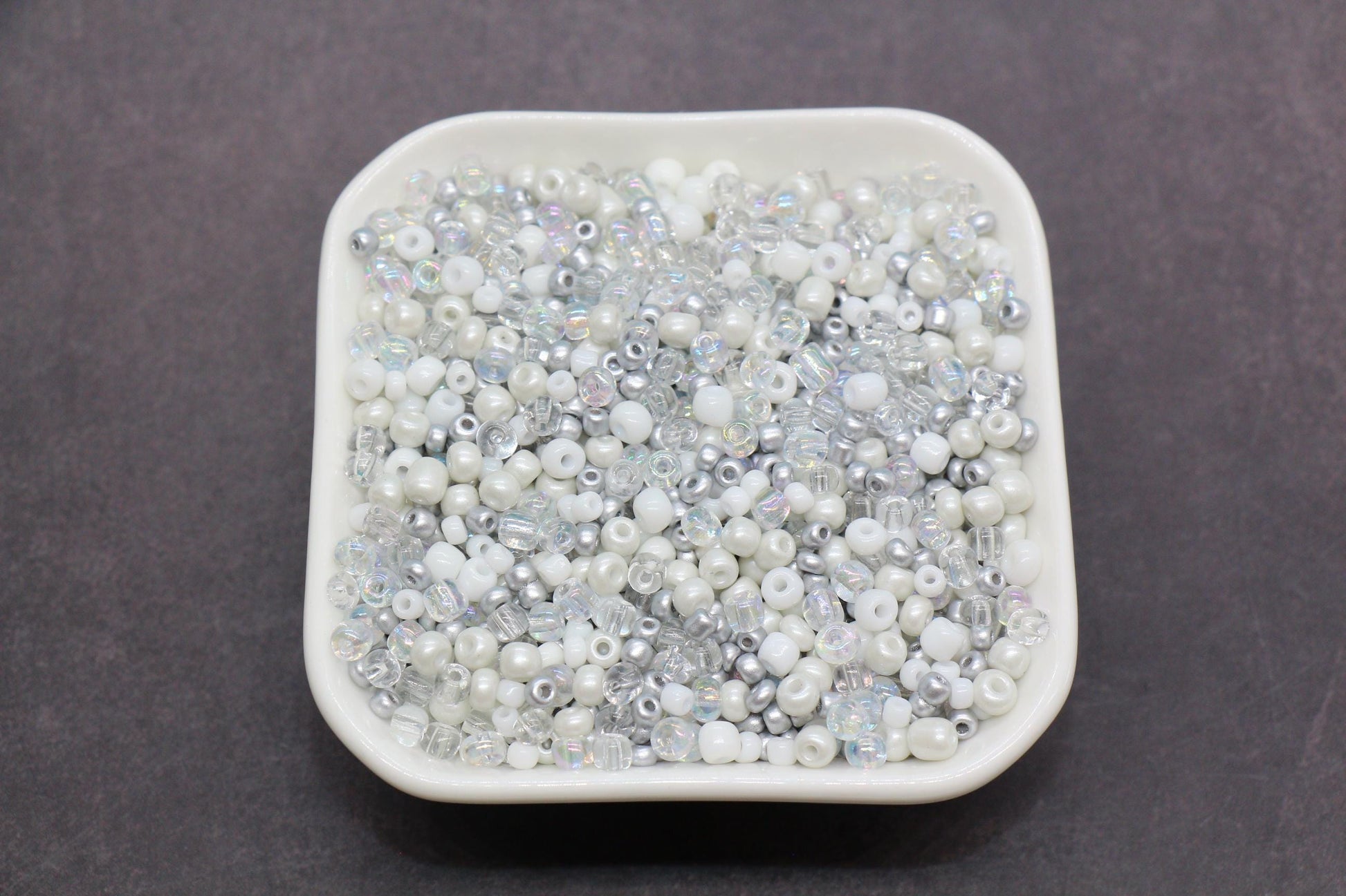 Mix Glass Seed Beads, Size 4mm 6/0 Glass Seed Beads, Multicolor Seed Beads, Rocailles Beads, Bracelet Beads #3657