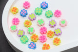 Polymer Clay Four Leaf Clover Beads, Handmade Shamrock Charms for Jewelry Making, St. Patrick’s Day Crafts #952