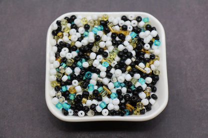 Mix Glass Seed Beads, Size 4mm 6/0 Glass Seed Beads, Mix Seed Beads, Rocailles Beads, Bracelet Beads #3667