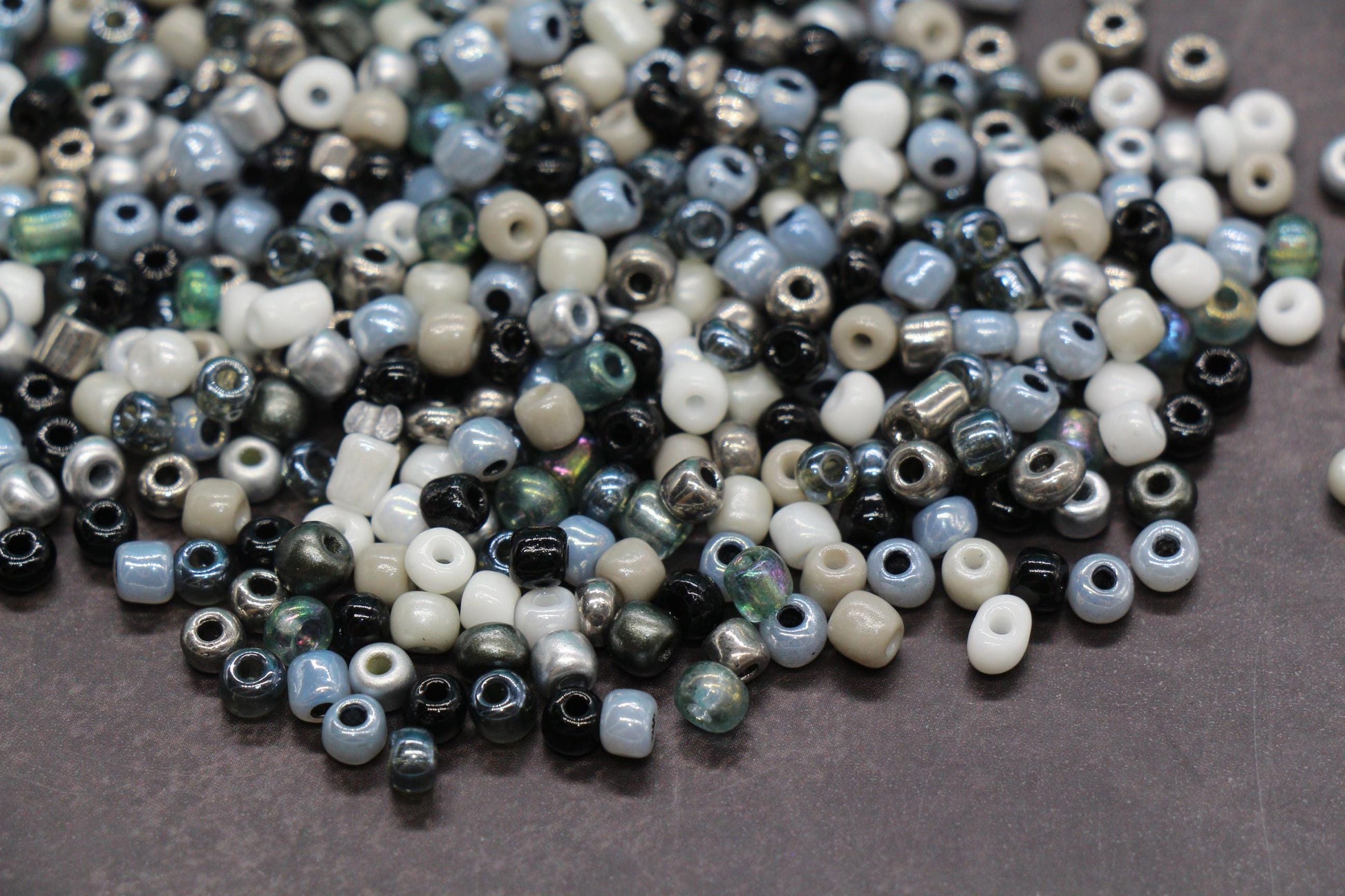 Mix Glass Seed Beads, Size 4mm 6/0 Glass Seed Beads, Mix Seed Beads, Rocailles Beads, Bracelet Beads #3673