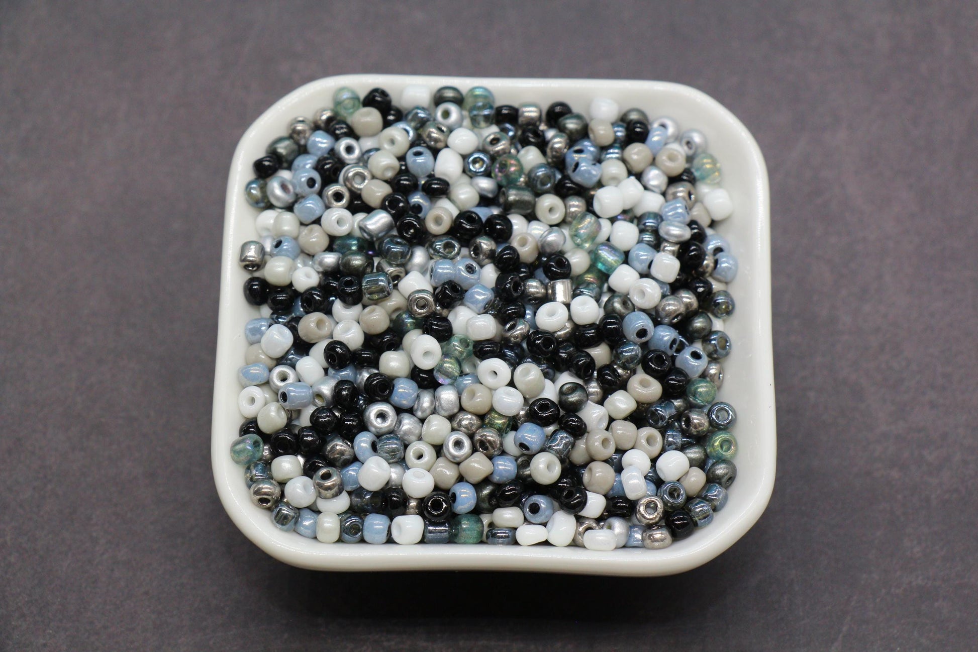 Mix Glass Seed Beads, Size 4mm 6/0 Glass Seed Beads, Mix Seed Beads, Rocailles Beads, Bracelet Beads #3673