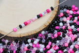 Mix Glass Seed Beads, Size 4mm 6/0 Glass Seed Beads, Mix Seed Beads, Rocailles Beads, Bracelet Beads #3687