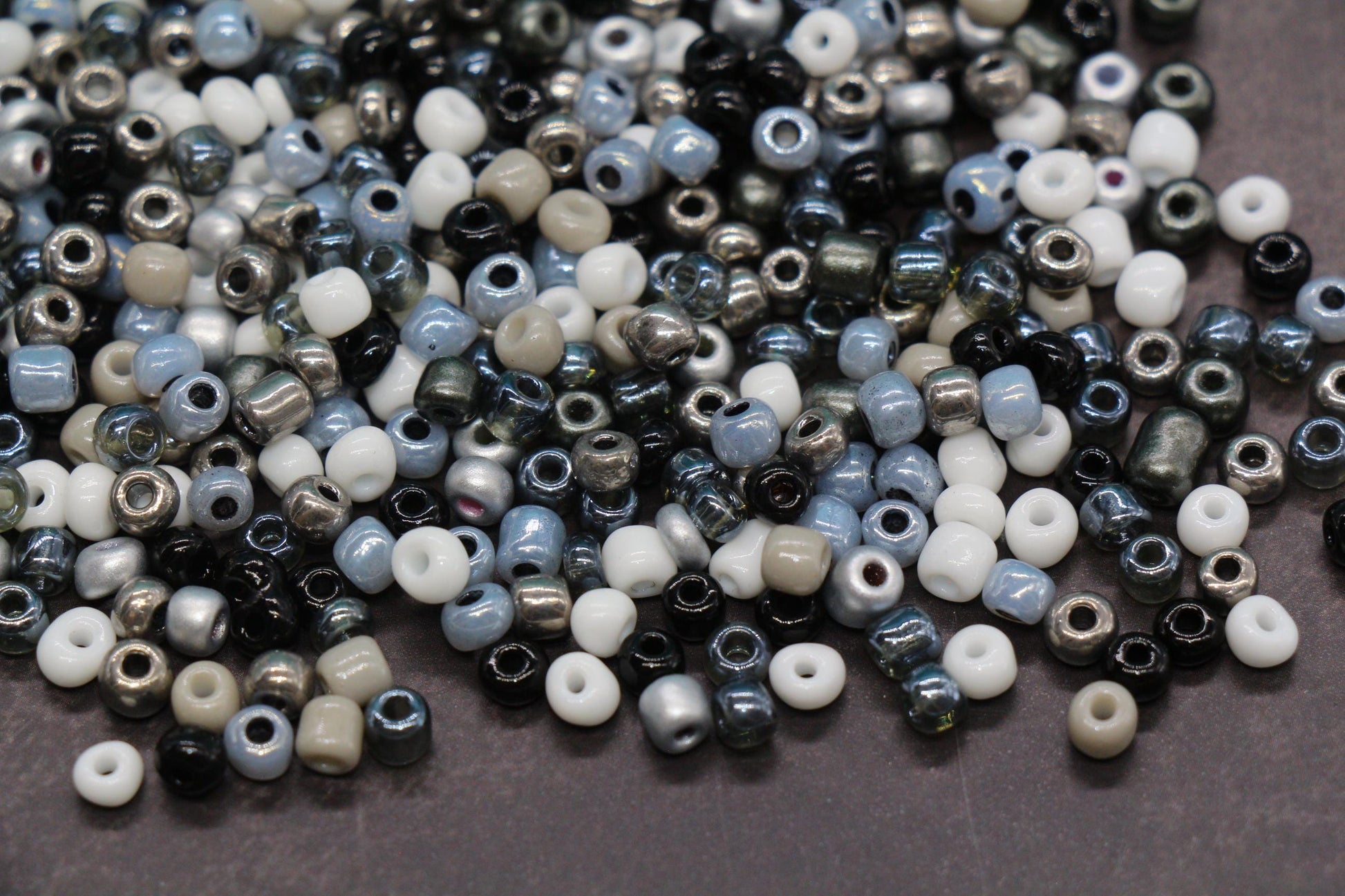 Mix Glass Seed Beads, Size 4mm 6/0 Glass Seed Beads, Mix Seed Beads, Rocailles Beads, Bracelet Beads #3690