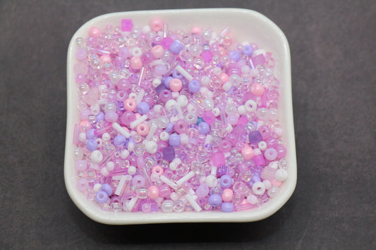 Mix Glass Seed Beads, Size 4mm 6/0 Glass Seed Beads, Mix Seed Beads, Rocailles Beads, Bracelet Beads #3695