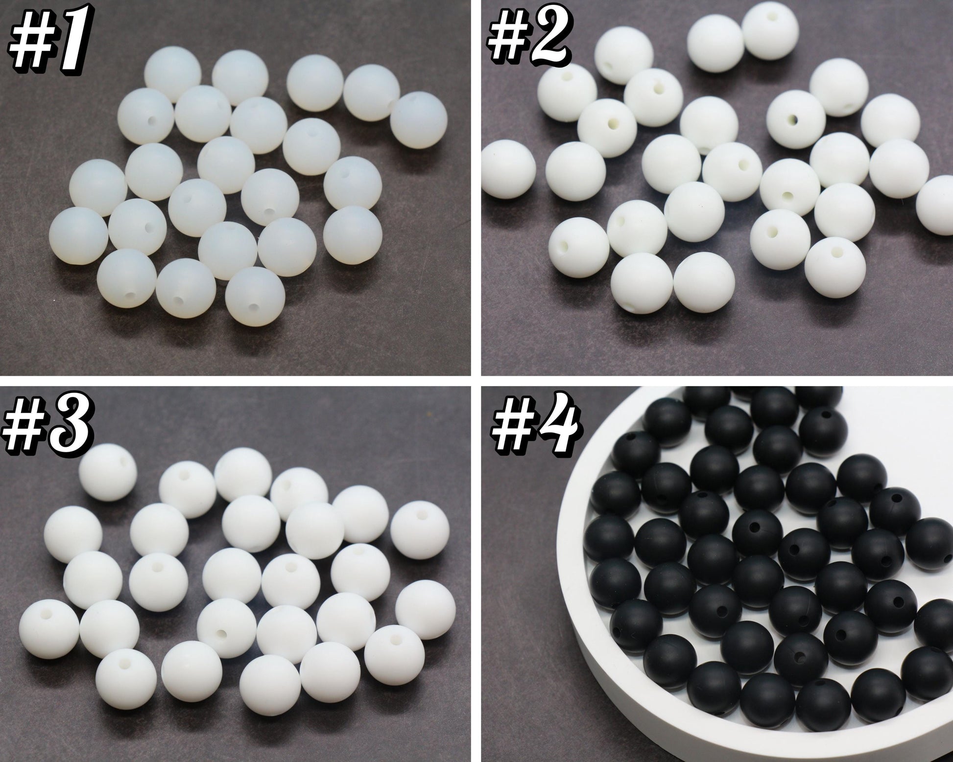 12mm Earth Tones Silicone Beads, Round Bubblegum Beads for Bracelets, Beads for Pens, Non-Toxic Food Grade, Craft Supplies