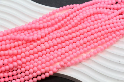 6mm multicolor round glass beads, glass beads for jewelry making image 12