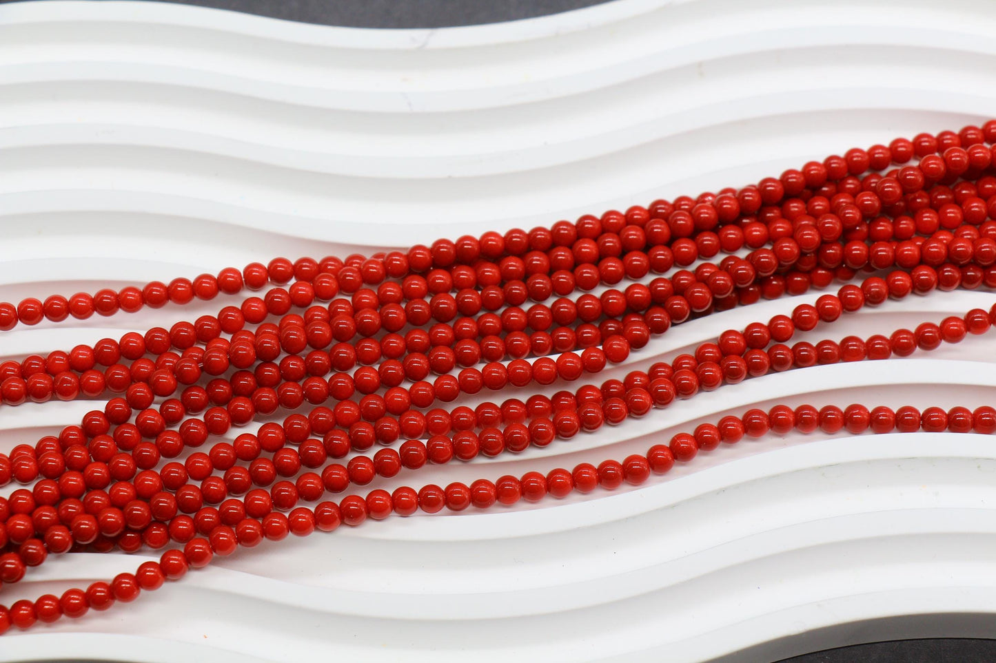 4mm colorful round glass beads for jewelry making