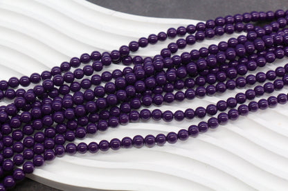 6mm multicolor round glass beads, glass beads for jewelry making image 11