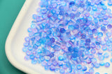 4mm Ombre Cat Eye Glass Beads, Blue Purple Beads #2285