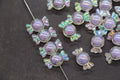 16mm Lavender AB Iridescent Acrylic Candy Beads