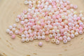 4mm Blush Opal Ombre Acrylic Beads