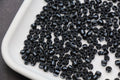 4mm 6/0 black stripe glass seed beads for bracelets