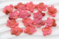 14mm Pink Acrylic Sea Turtle Beads