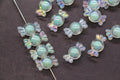16mm Mint AB Iridescent Acrylic Candy Beads