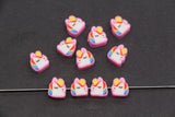 Unicorn Polymer Clay Beads for Bracelets #428