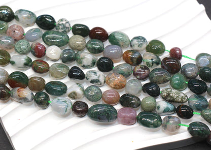Indian Agate Nugget Beads
