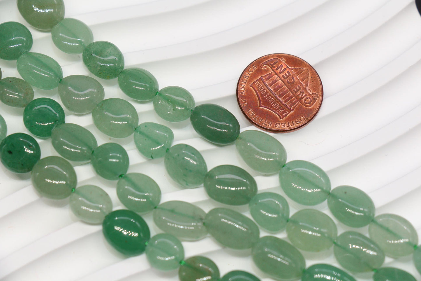 Green Aventurine Nugget Beads