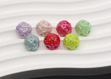 11mm Twisted AB Colorful Beads for Bracelets #3550