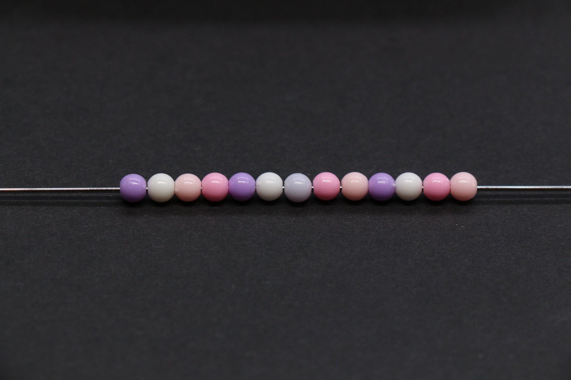 4mm Pastel Blush Dream Mix Beads for Bracelets #3386