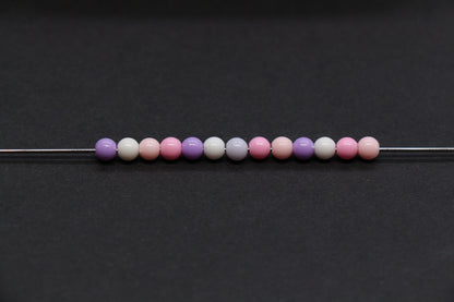 4mm Pastel Blush Dream Mix Beads for Bracelets #3386