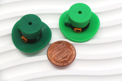 St. Patrick's Day Leprechaun Hat Silicone Beads