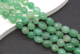 Green Aventurine Nugget Beads for Jewelry