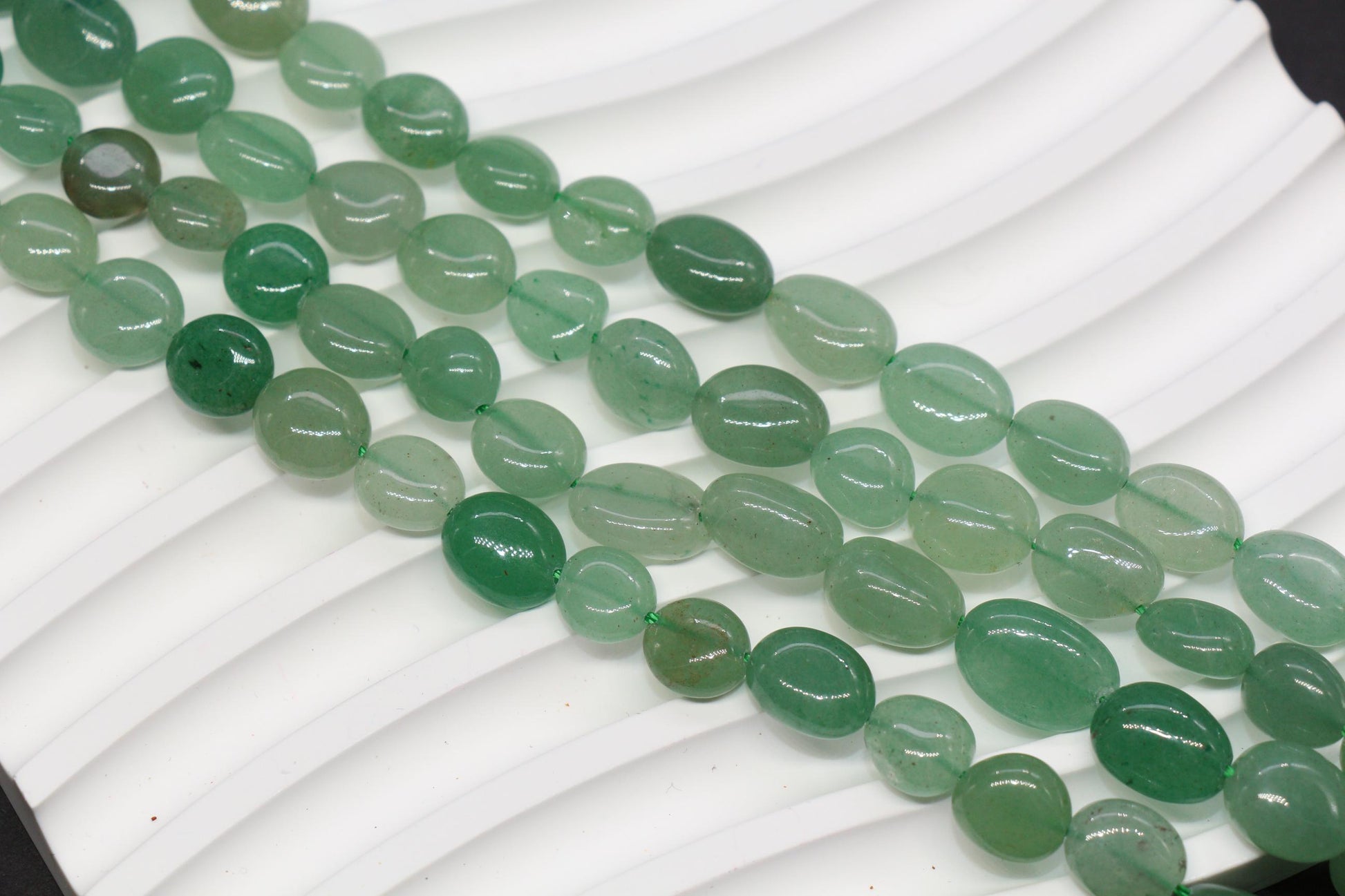 Green Aventurine Nugget Beads