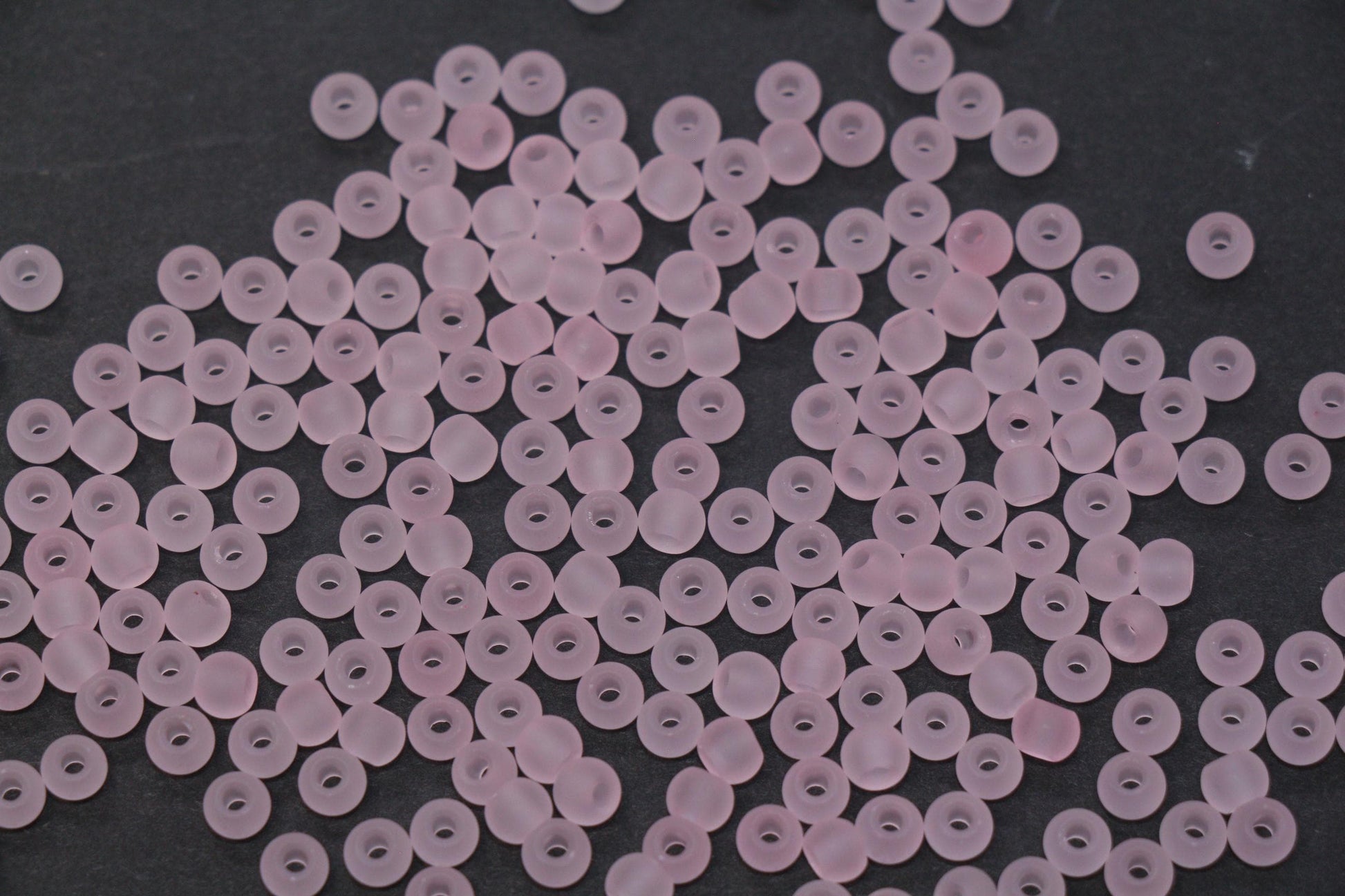 4mm 6/0 soft pastel glass seed beads for bracelets