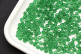 4mm 6/0 frosted green glass seed beads for bracelets