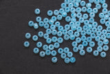 4mm 6/0 pastel blue glass seed beads for bracelets