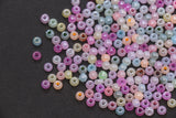 4mm 6/0 pastel mix glass seed beads for bracelets
