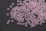 4mm 6/0 soft pastel glass seed beads for bracelets