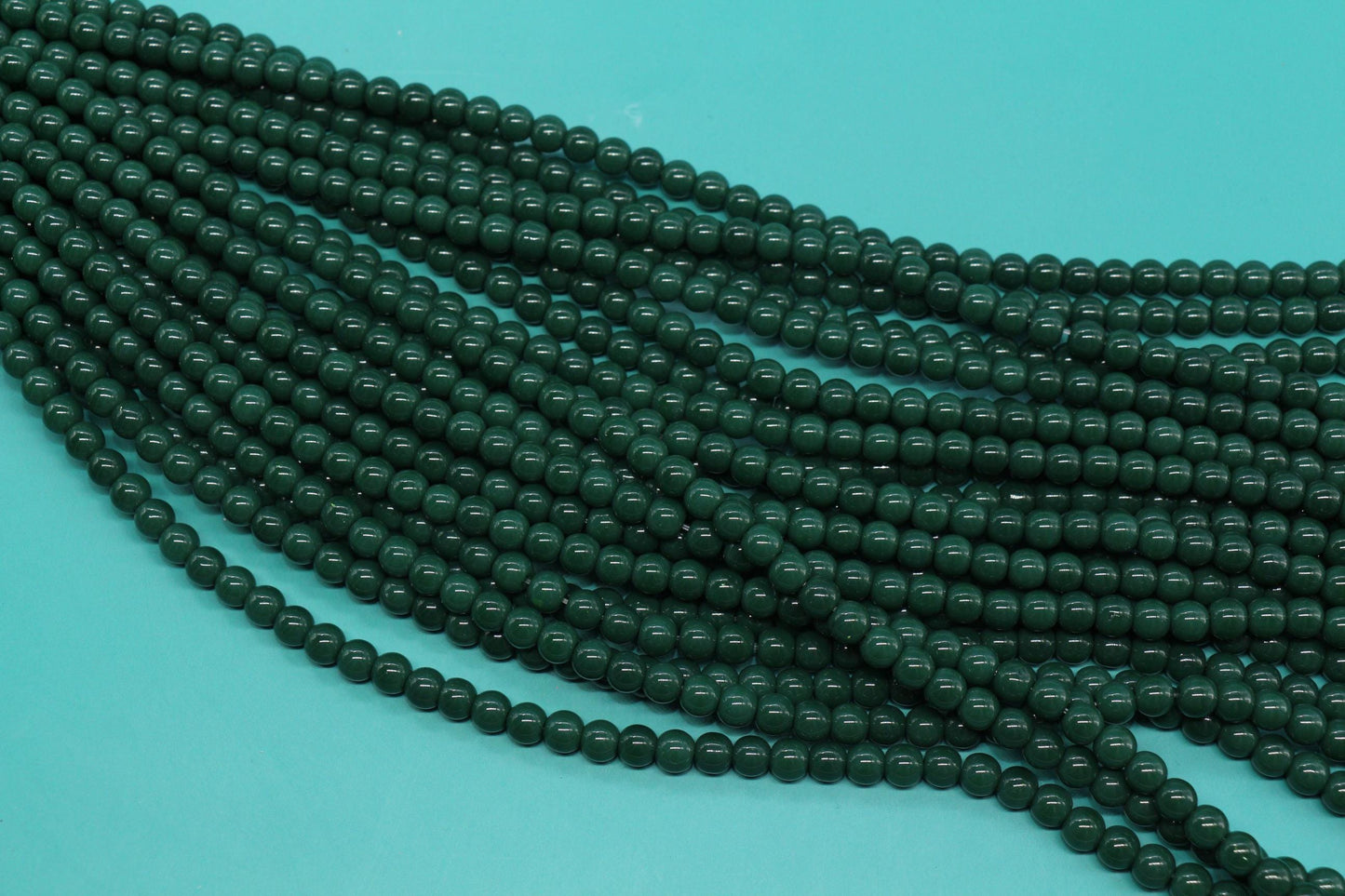 6mm multicolor round glass beads, glass beads for jewelry making image 13
