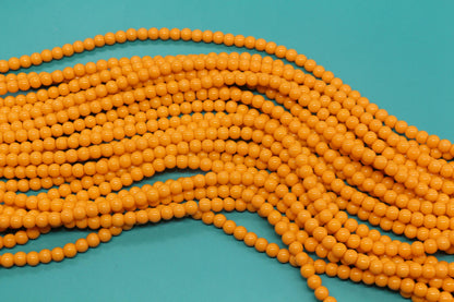 6mm multicolor round glass beads, glass beads for jewelry making image 19