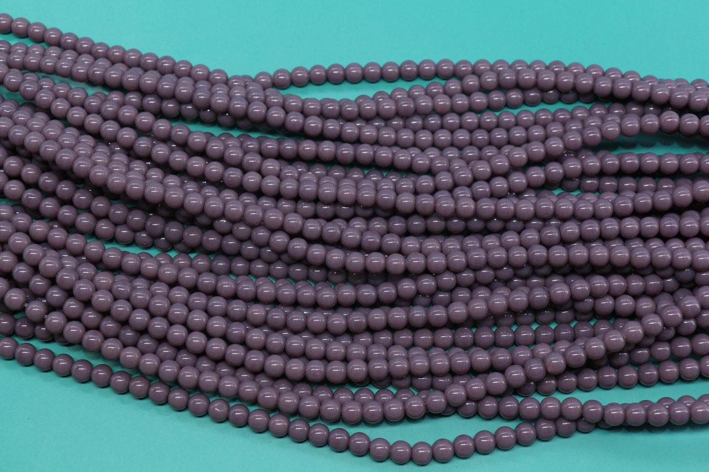 6mm multicolor round glass beads, glass beads for jewelry making image 20