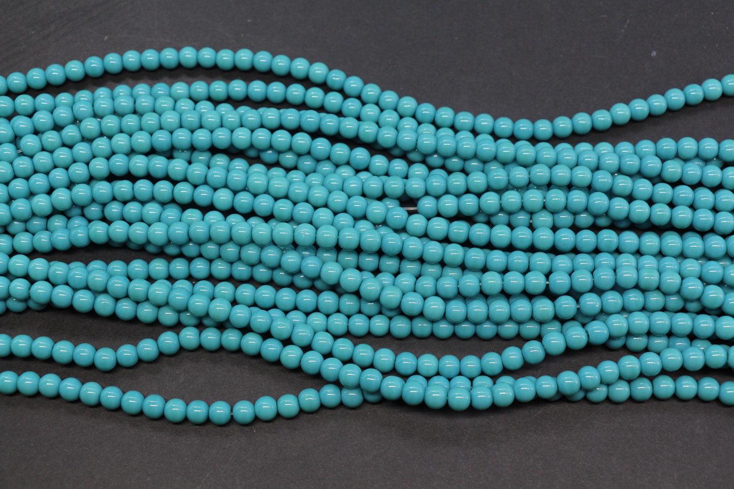 6mm multicolor round glass beads, glass beads for jewelry making image 14
