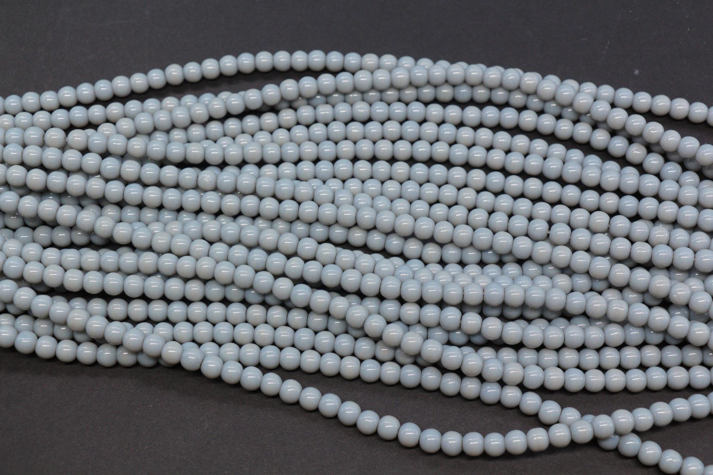 6mm multicolor round glass beads, glass beads for jewelry making image 15