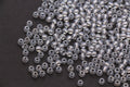 4mm 6/0 silver lined glass seed beads for bracelets